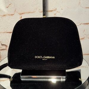 DOLCE & GABBANA VELVET BEAUTY CLUTCH